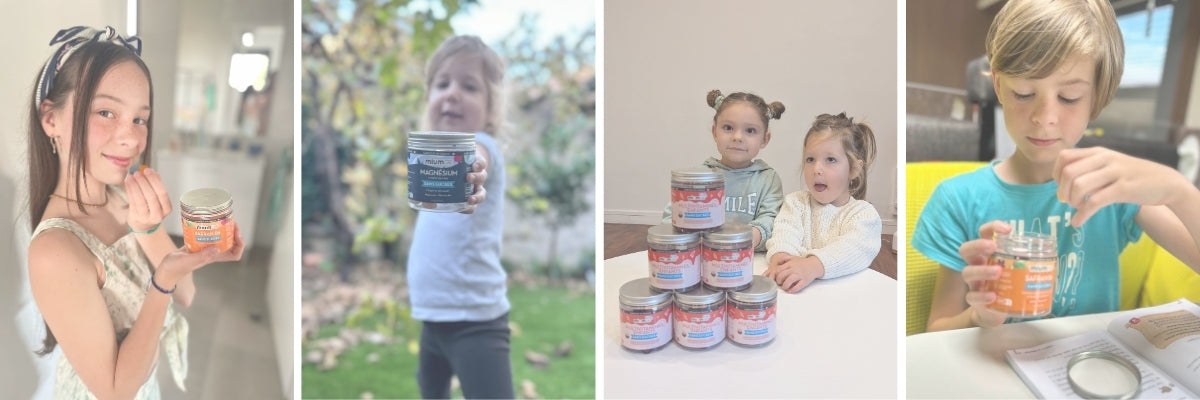 Compléments alimentaires gummies enfants dès 4 ans