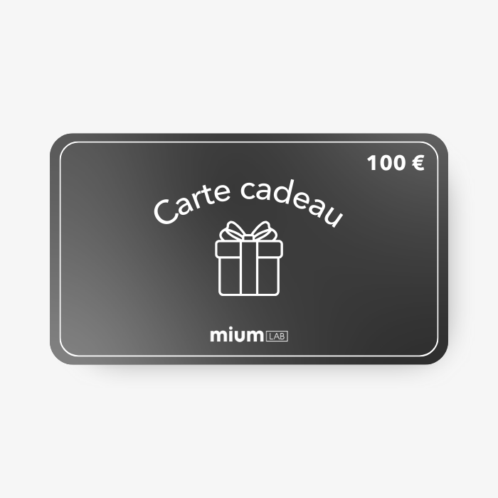 Carte cadeau Mium Lab