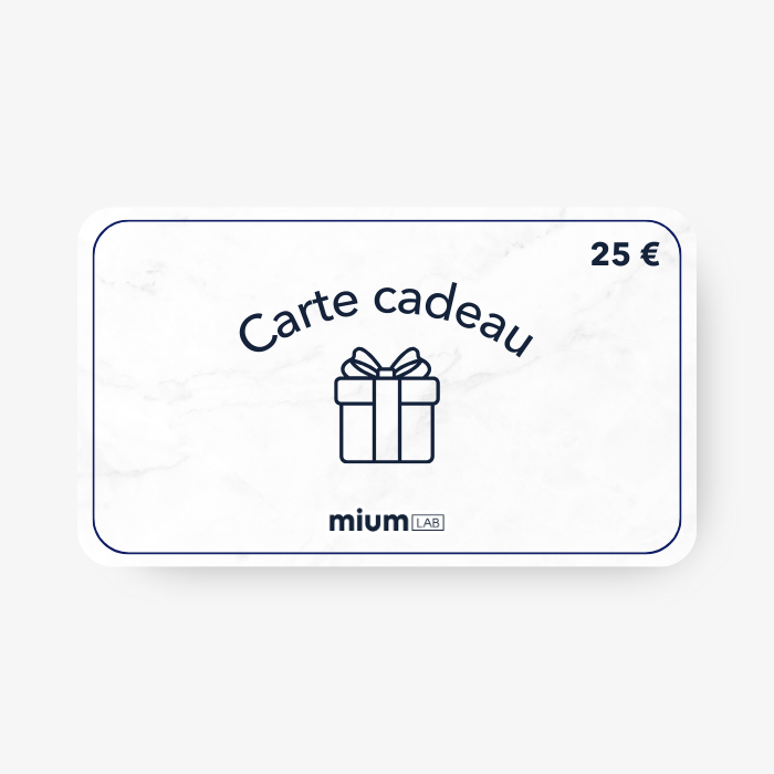 Carte cadeau Mium Lab