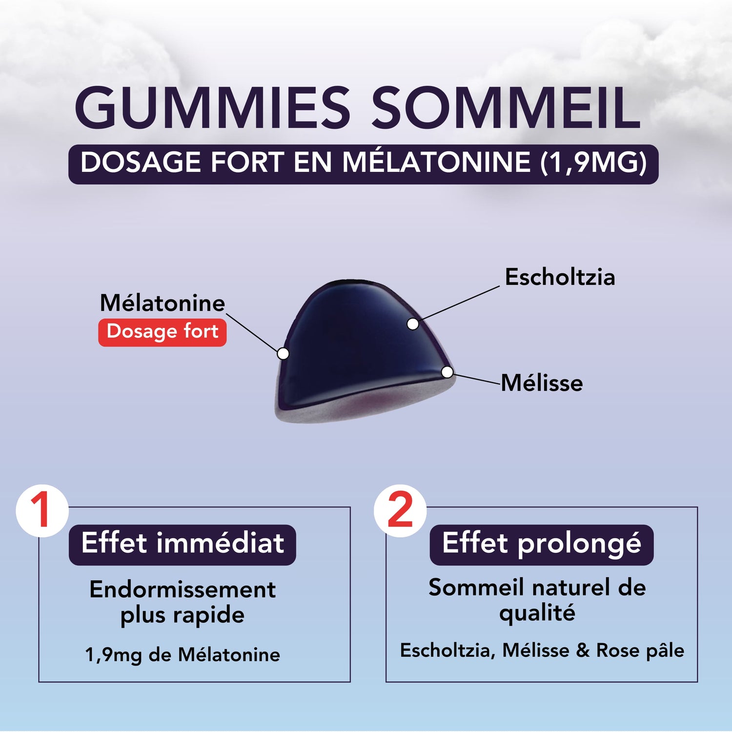 Gummies Sommeil | Pack Morphée | 4 x 21 jours